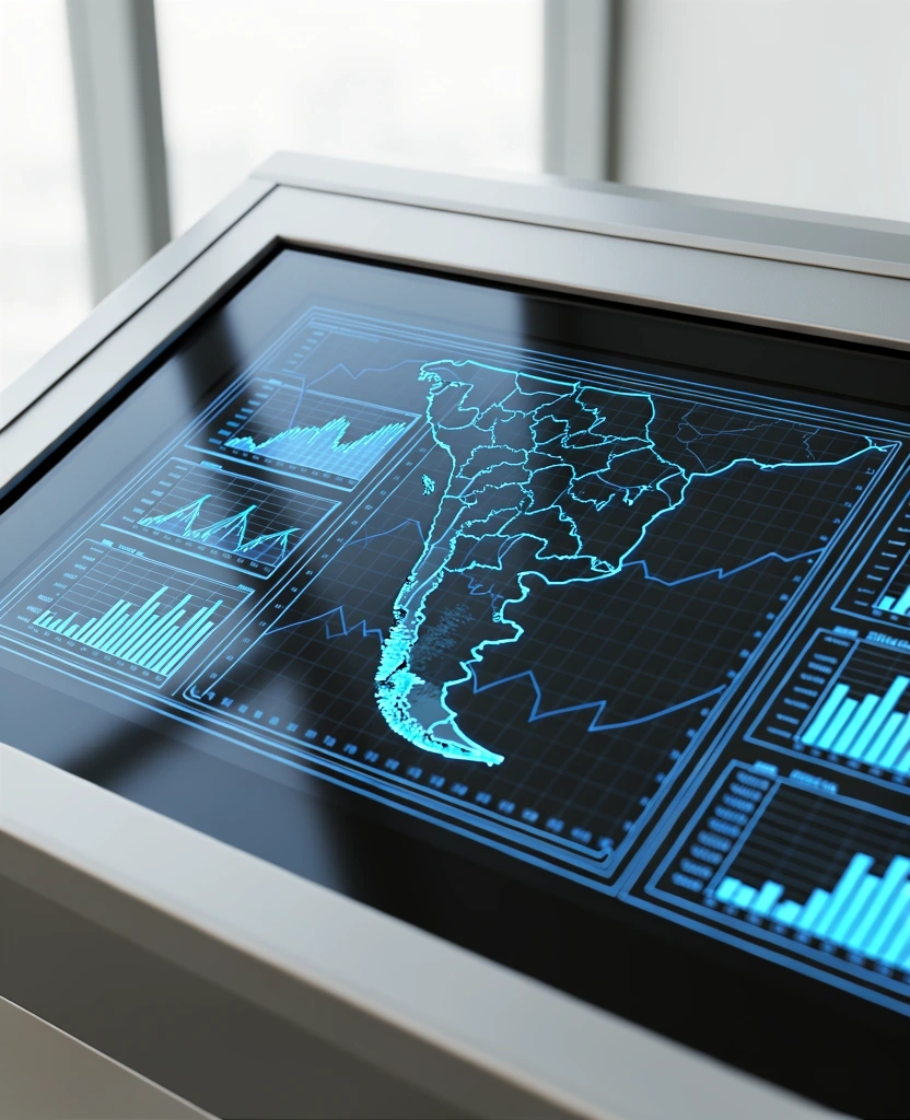 Visualización de flujo de datos técnicos